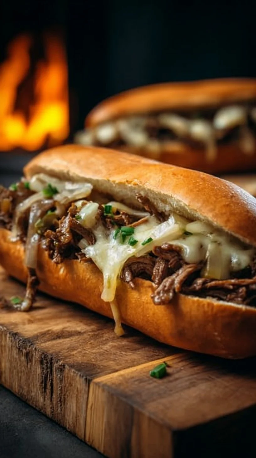 Authentic Blackstone Philly Cheesesteak
