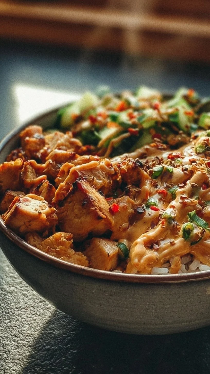 Bang Bang Chicken Bowl