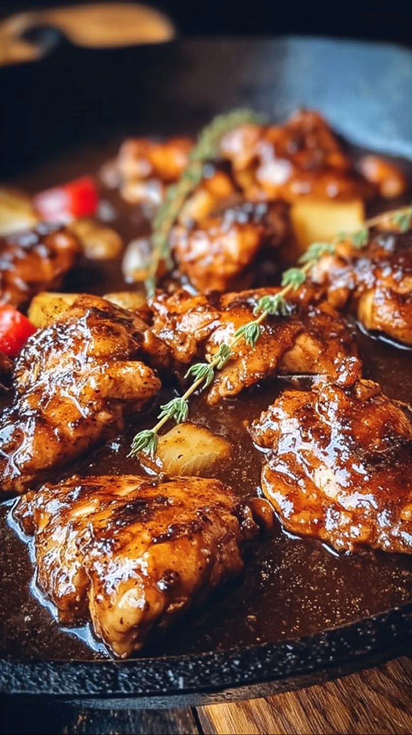 Blackstone Bourbon Chicken