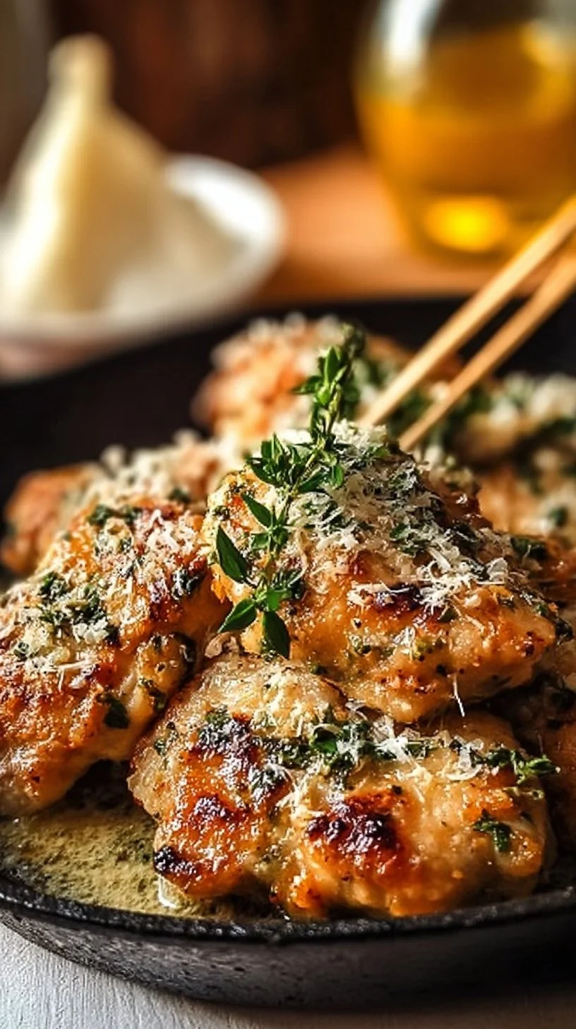 Blackstone Garlic Parmesan Chicken