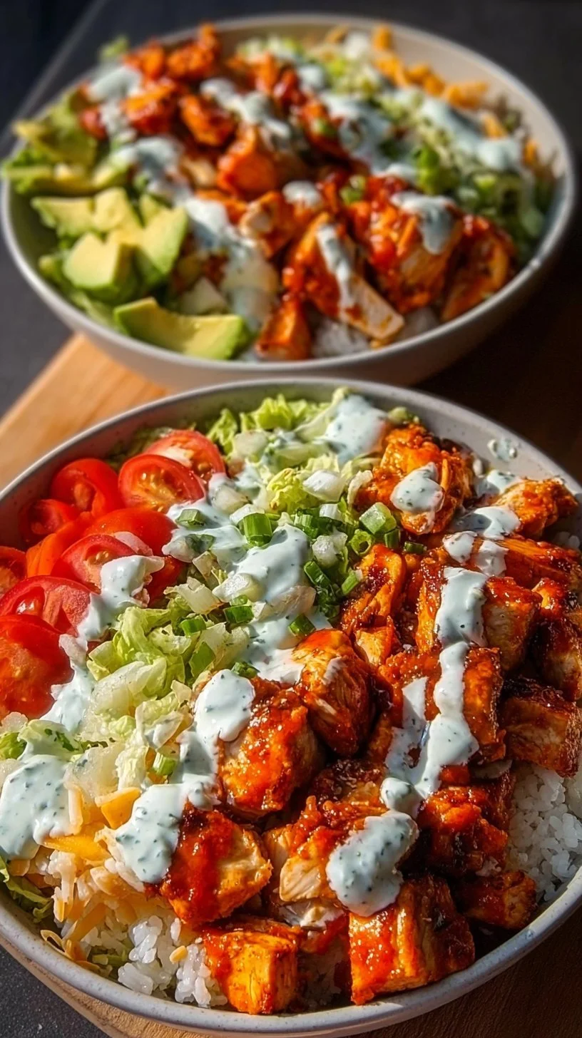 Buffalo Chicken Bowls