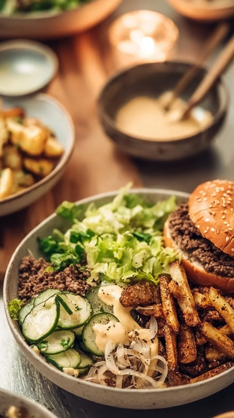 Burger Bowls