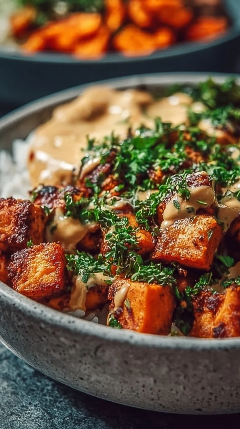 Chicken and Sweet Potato Bowls