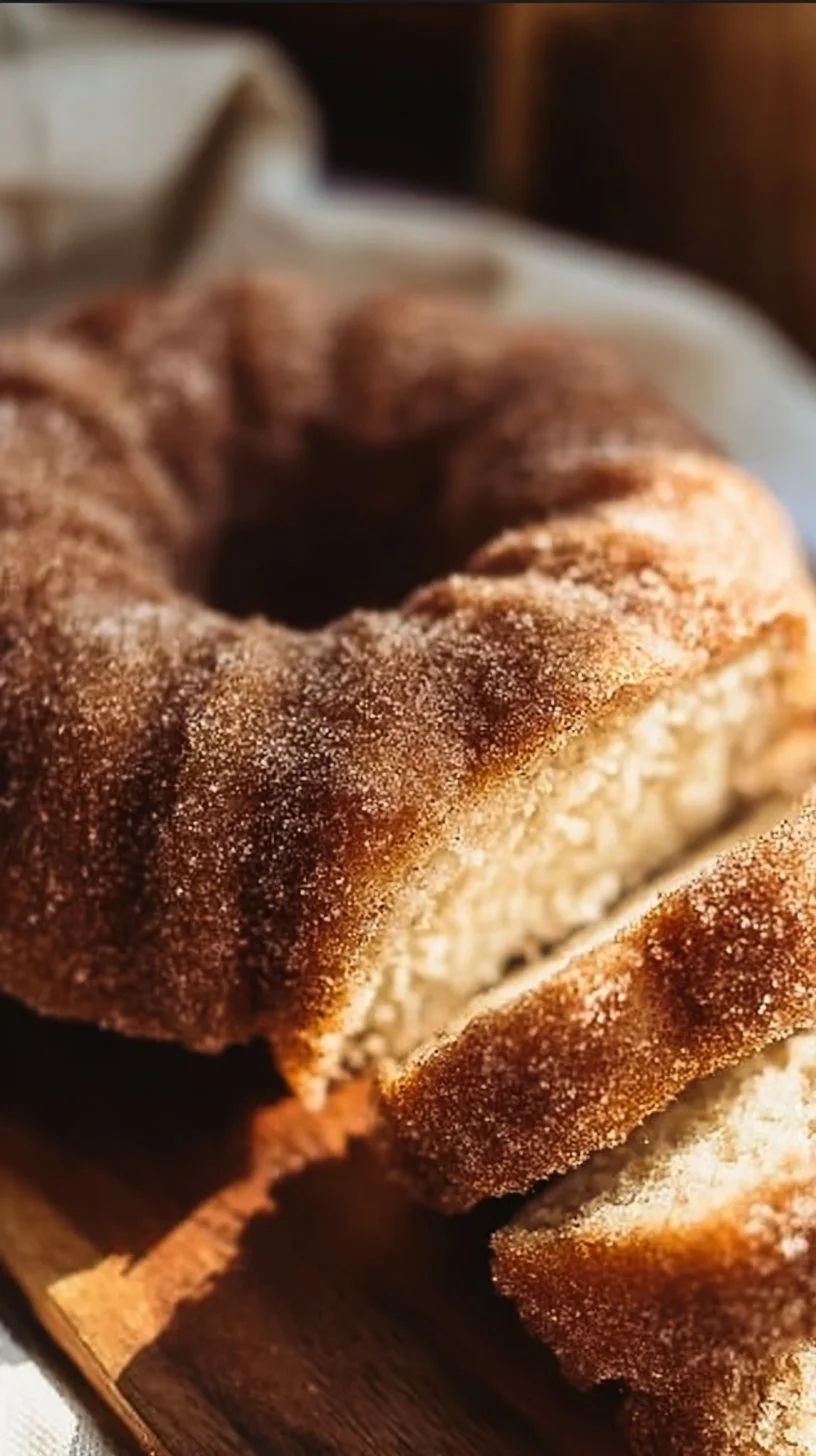 Cinnamon Sugar Donut Bread