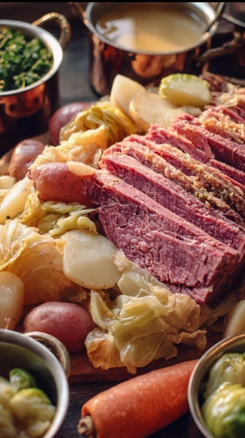 Corned Beef and Cabbage Dinner