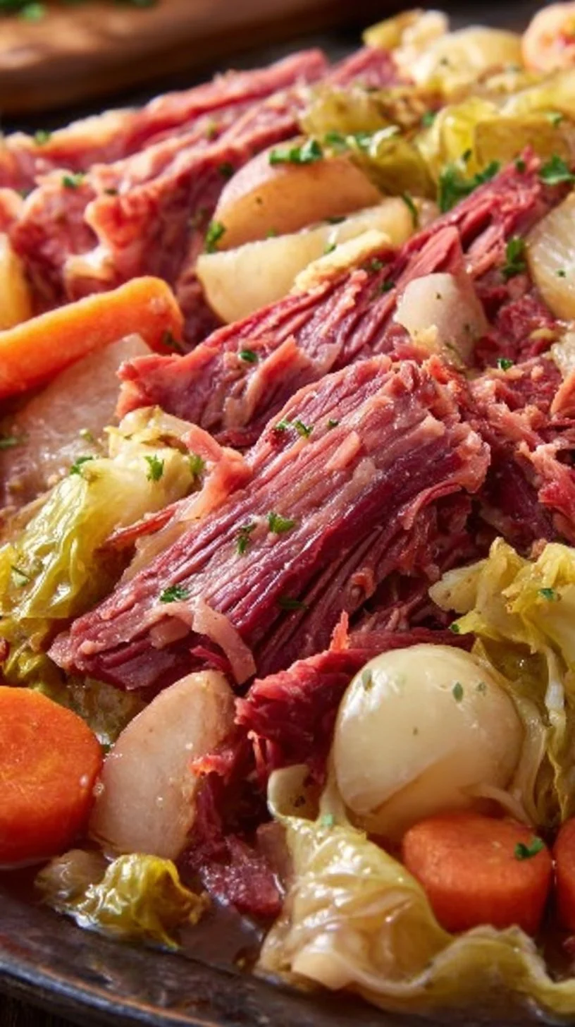 Corned Beef and Cabbage Dinner