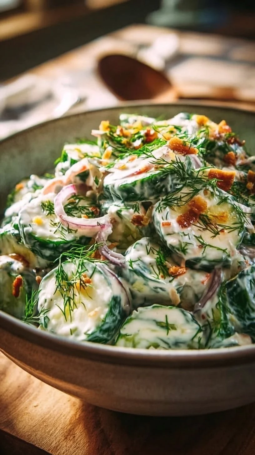 Cucumber Ranch Crack Salad