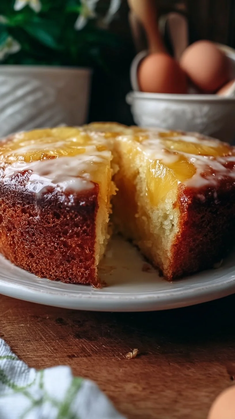 Easy Easter Pineapple Heaven Cake