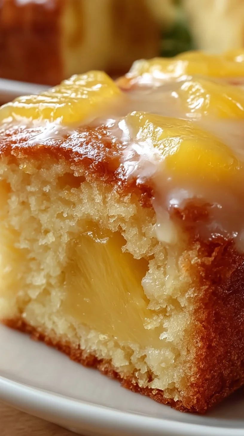 Easy Easter Pineapple Heaven Cake