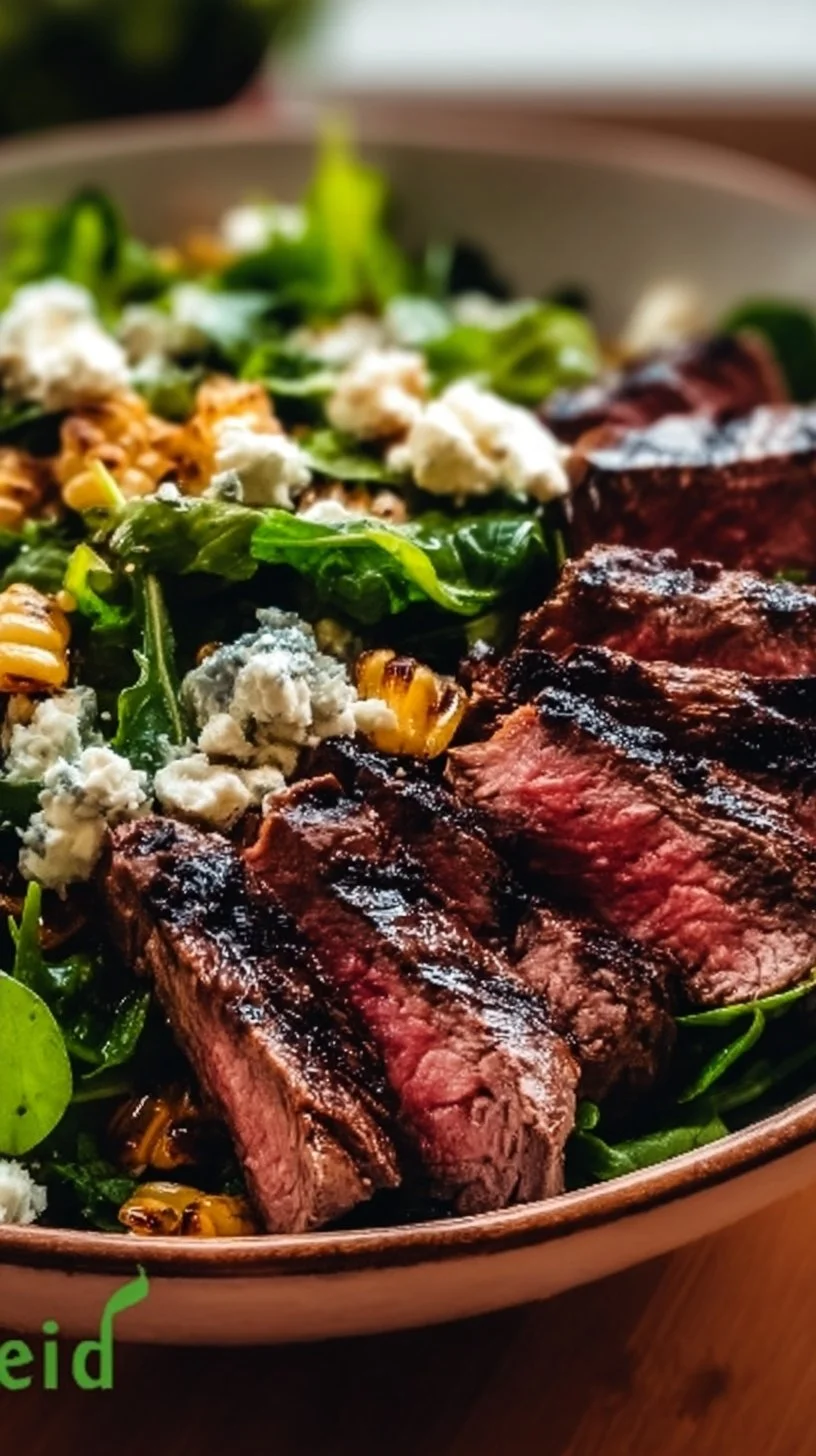Grilled Balsamic Steak Salad