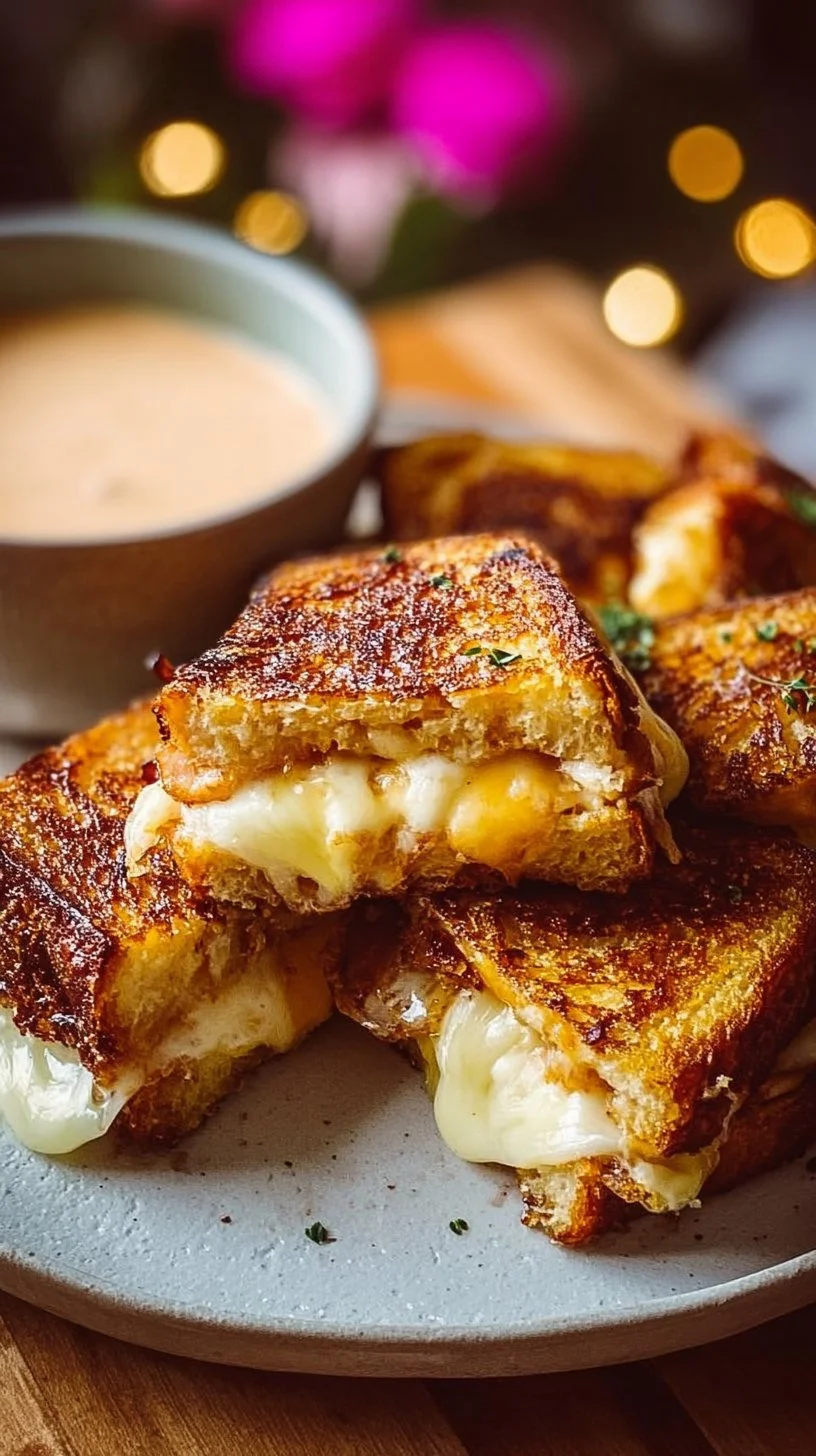 Hawaiian Roll Grilled Cheese