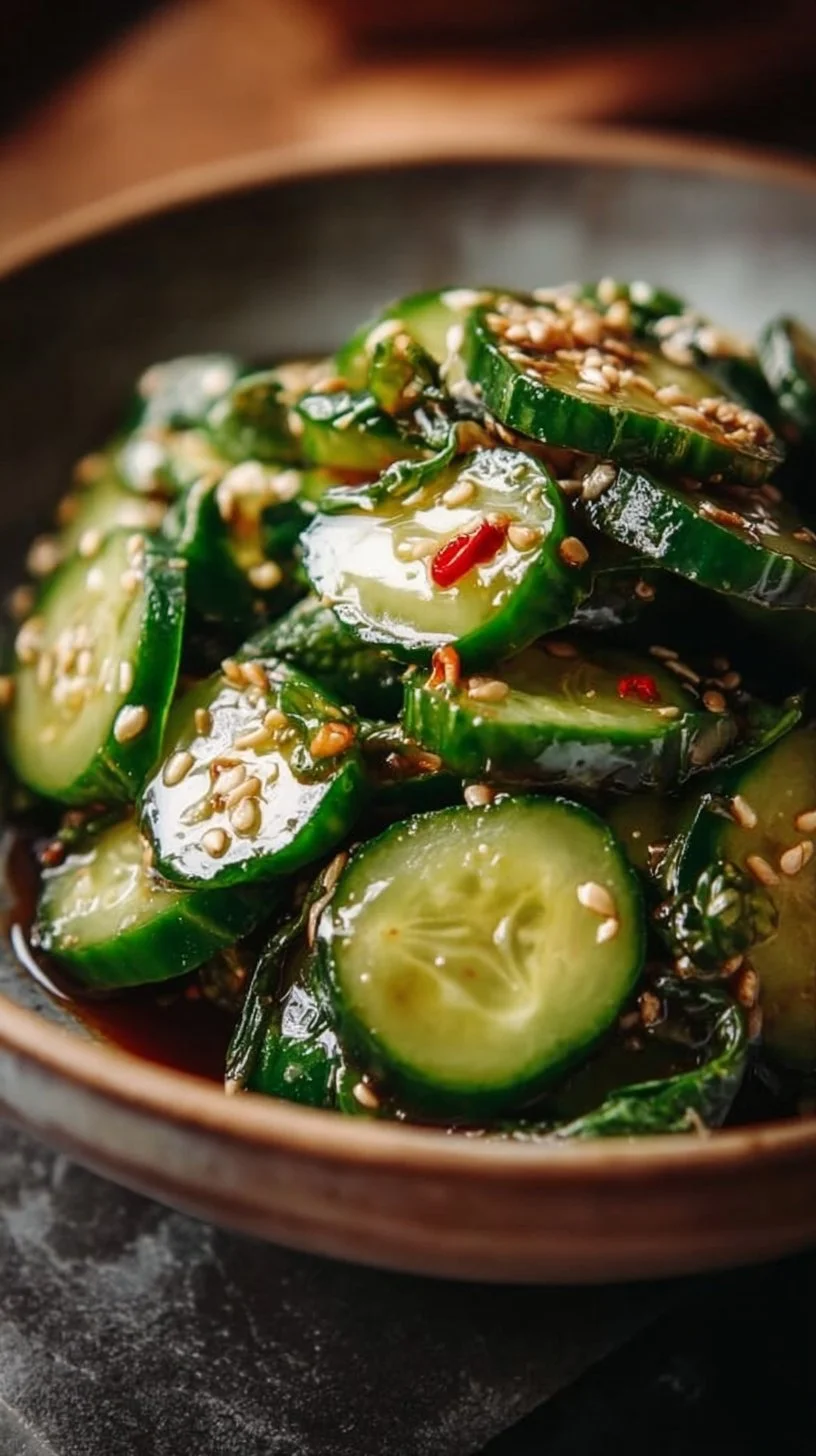 Refreshing Asian Cucumber Salad
