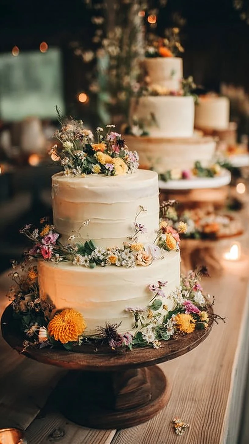 Spring Wedding Cake