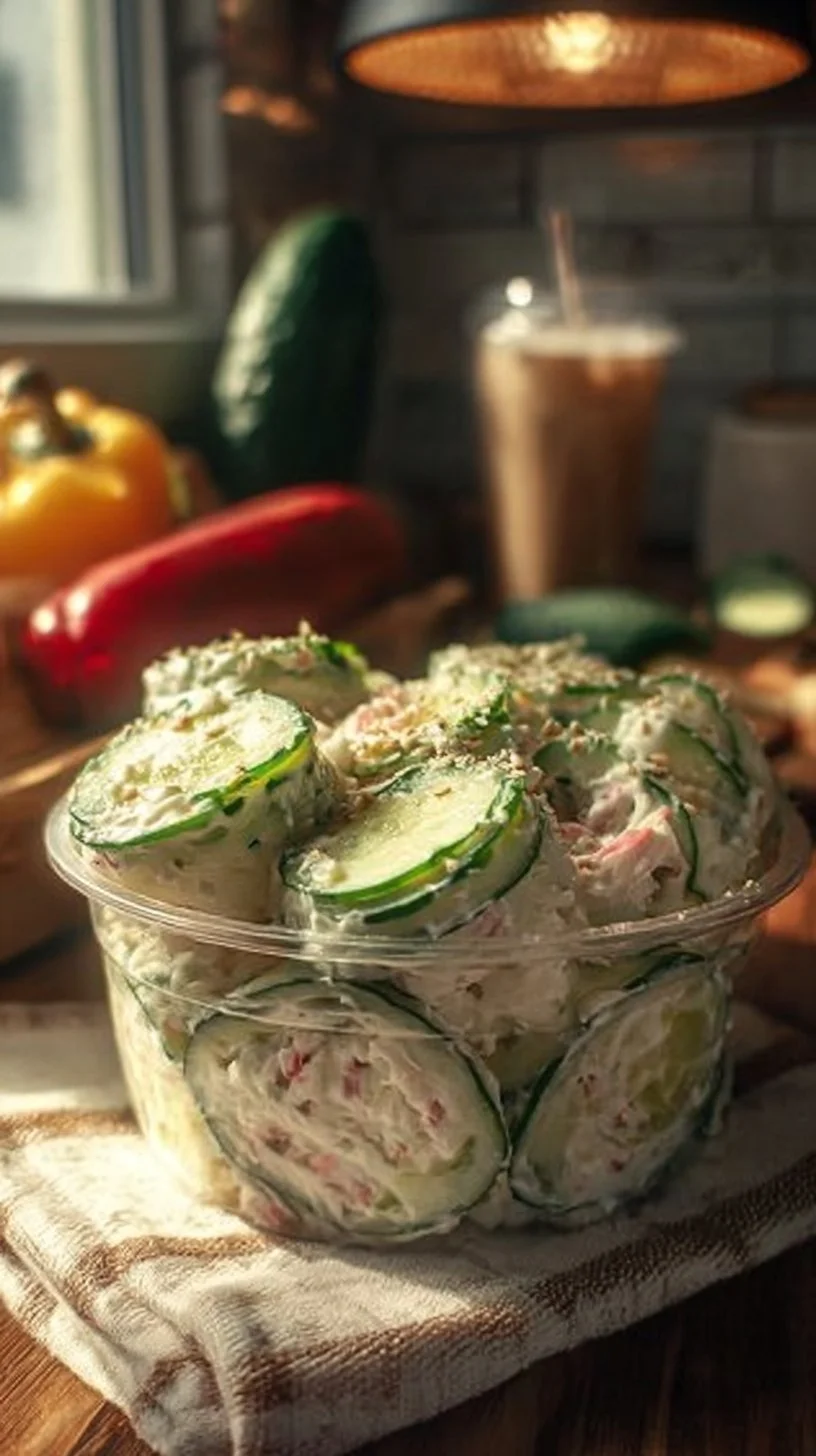 Sushi Cucumber Salad