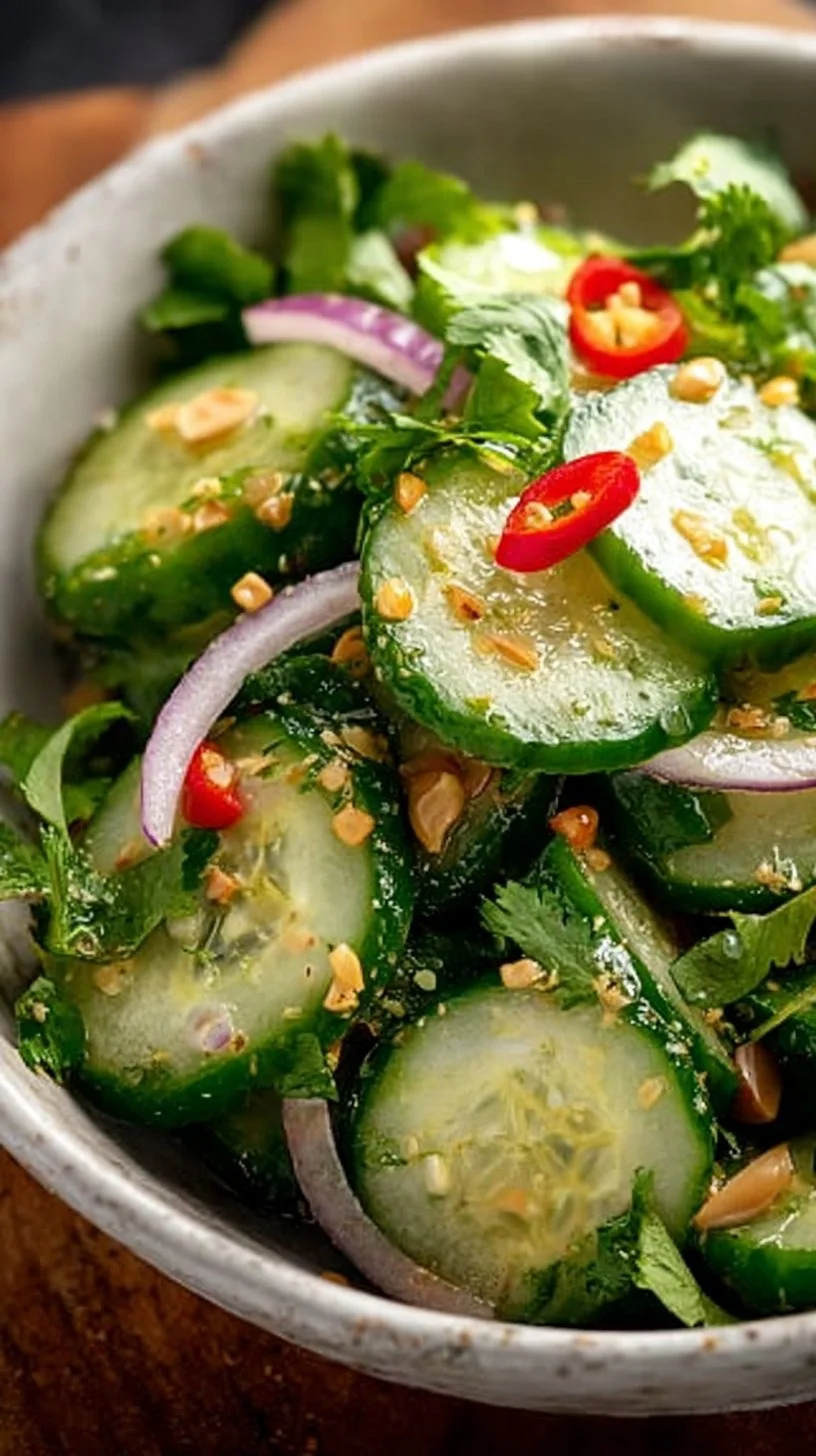 Tasty Thai Cucumber Salad