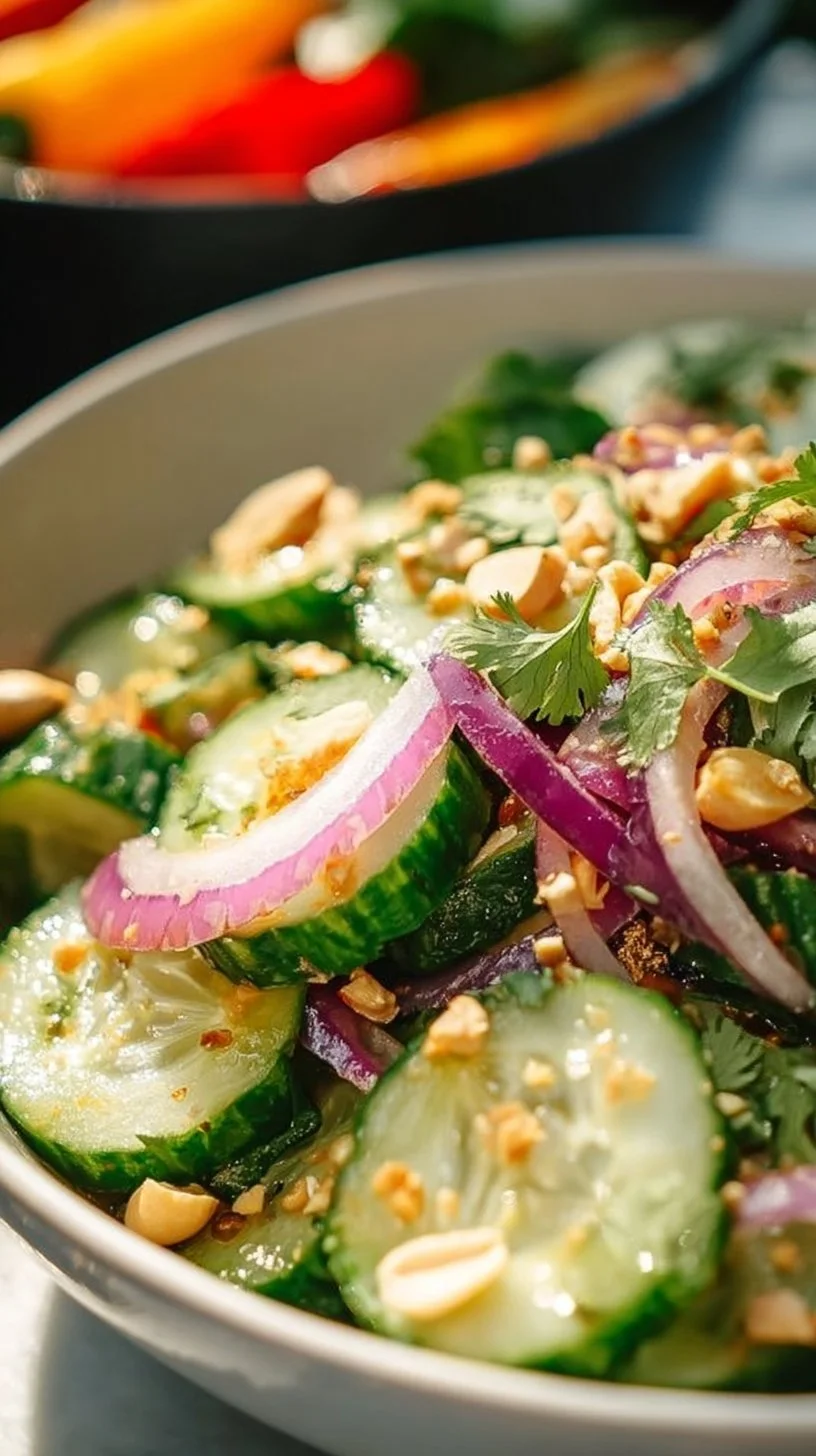 Tasty Thai Cucumber Salad