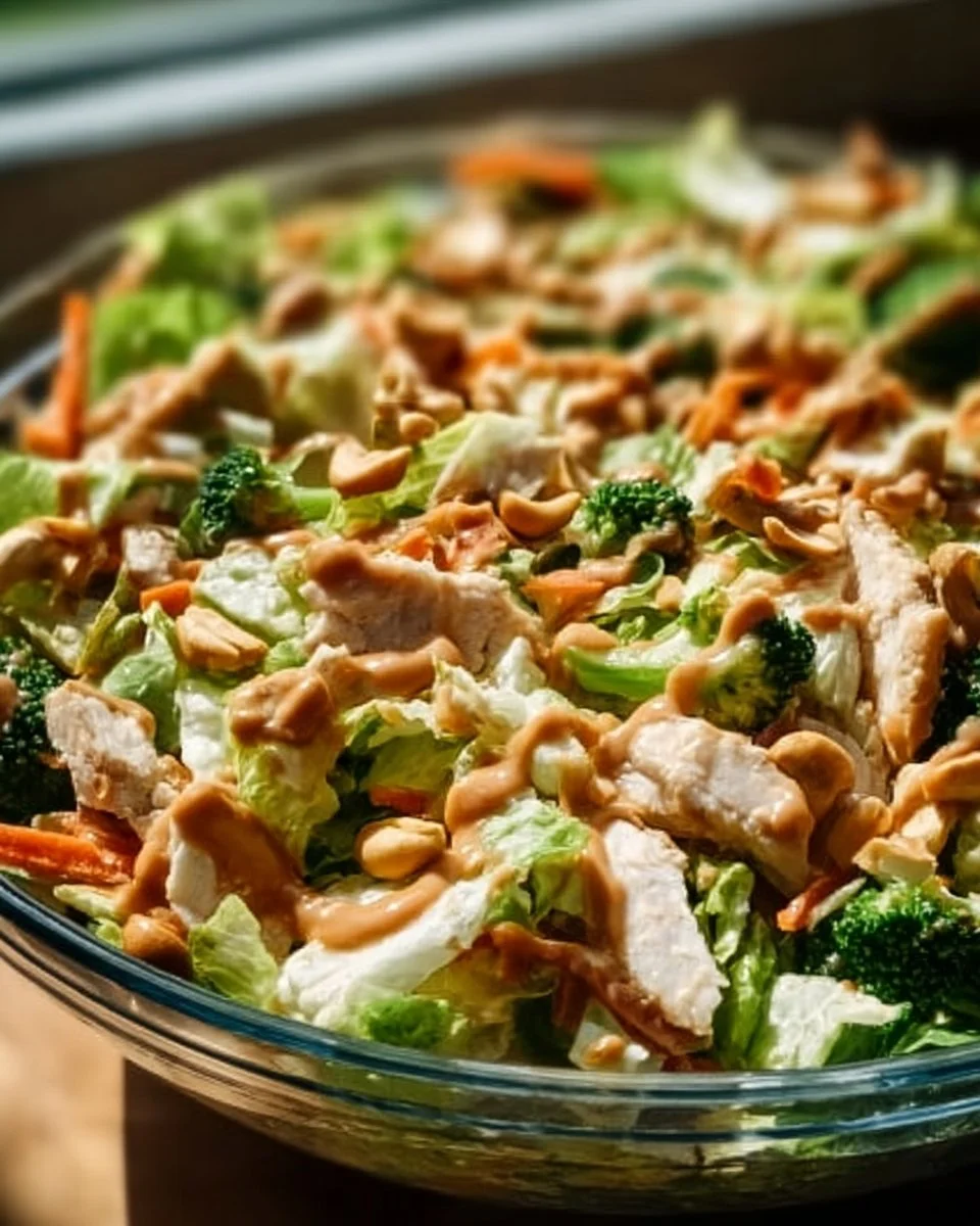 Chicken Cashew Crunch Salad