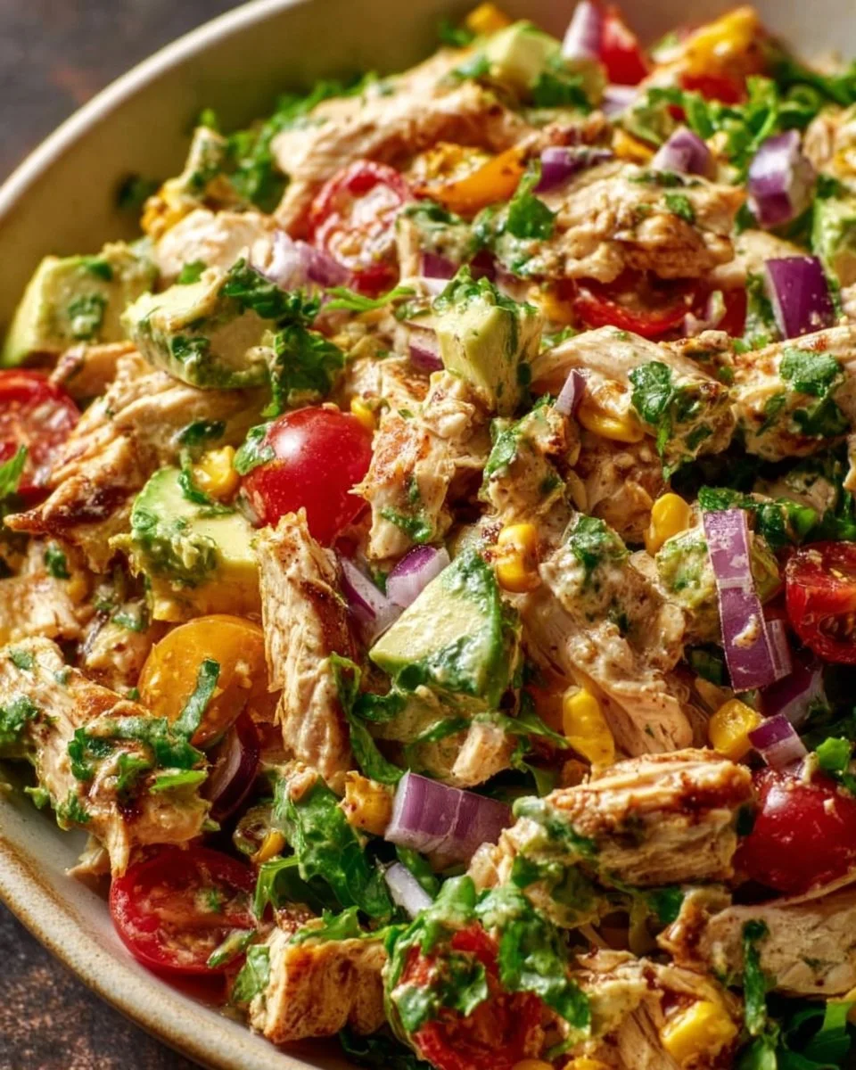 Chipotle Lime Chicken Salad