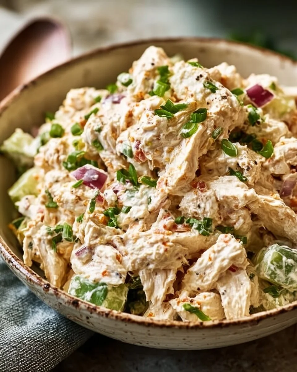 Cottage Cheese Chicken Salad