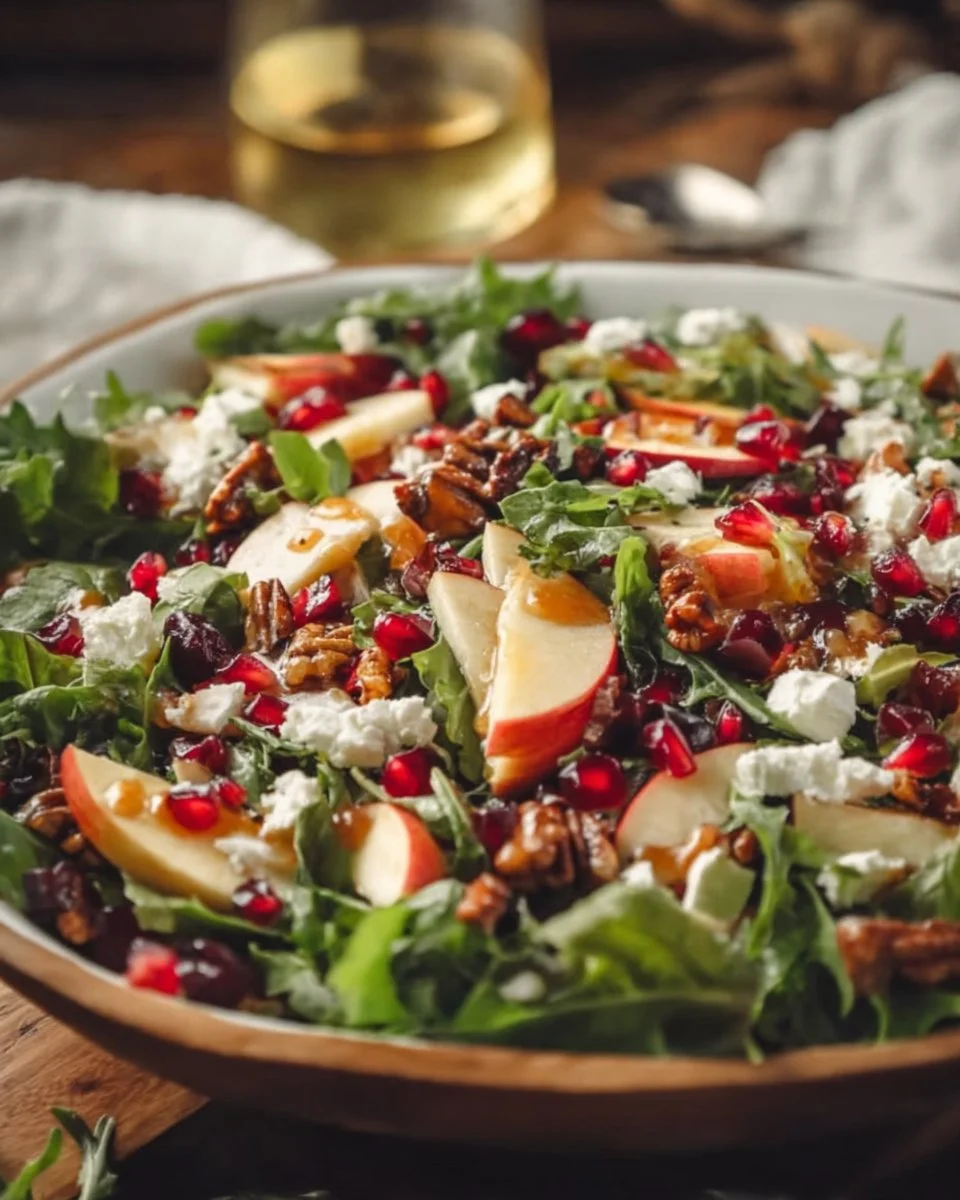 Honeycrisp Apple and Feta Salad