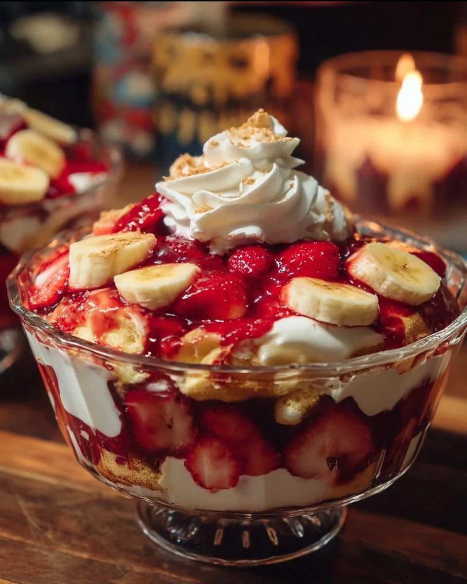 Strawberry Banana Pudding Dream