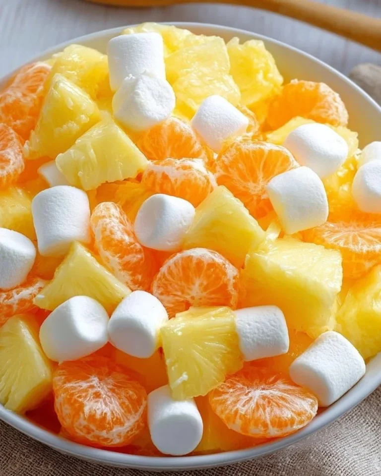 Colorful Sunshine Salad with fresh fruits and vegetables