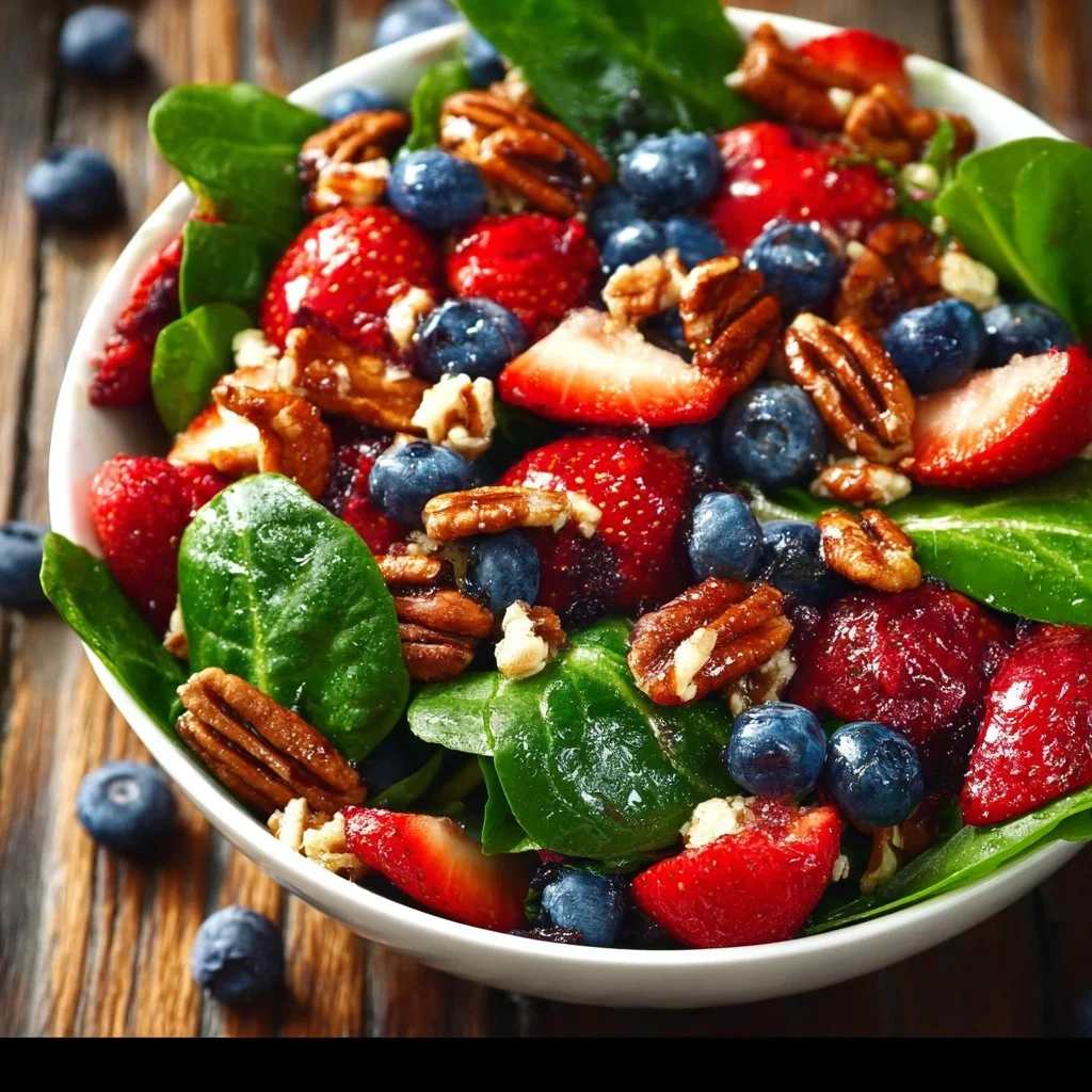 30-Minute Strawberry Spinach Salad