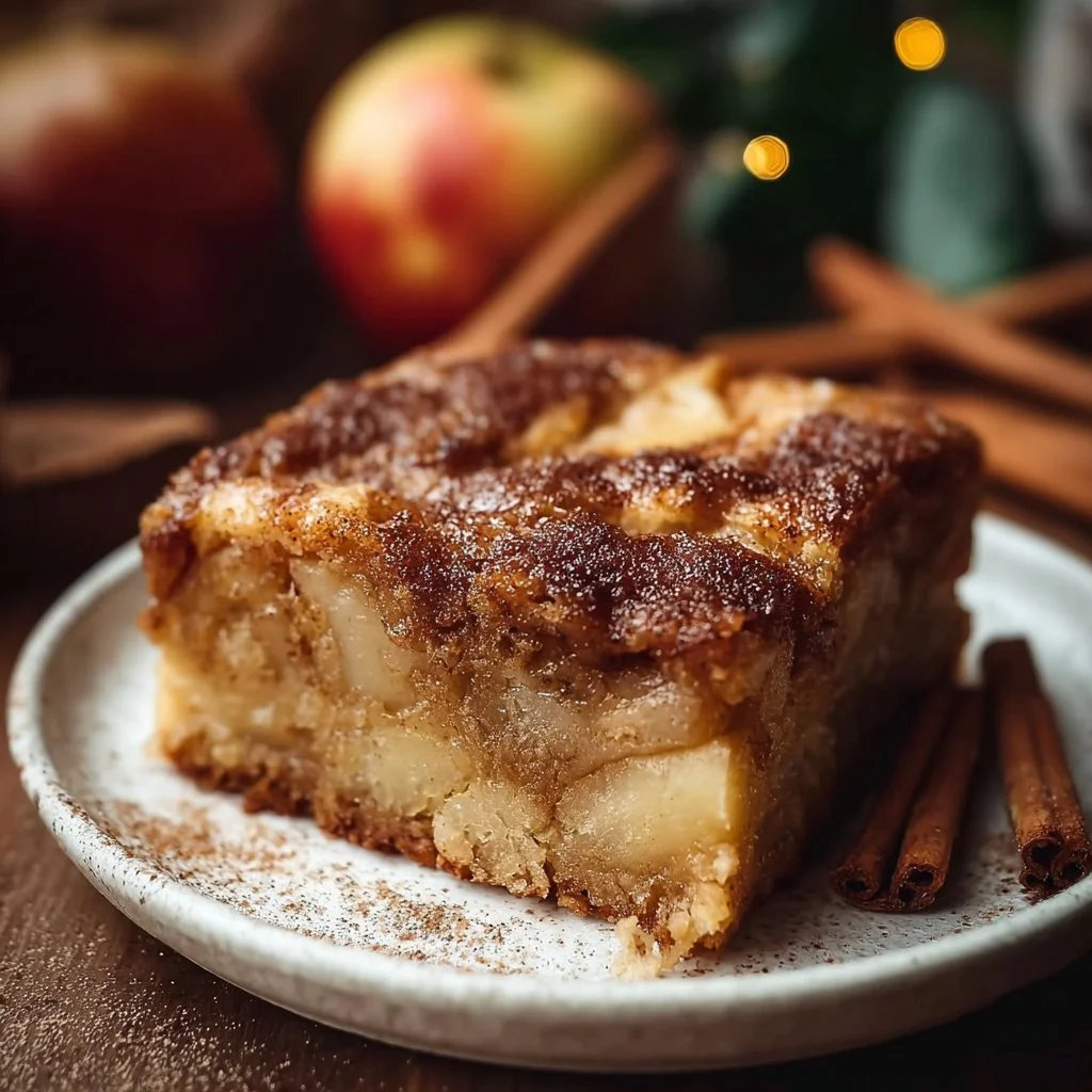 Apple Cinnamon Sheet Cake