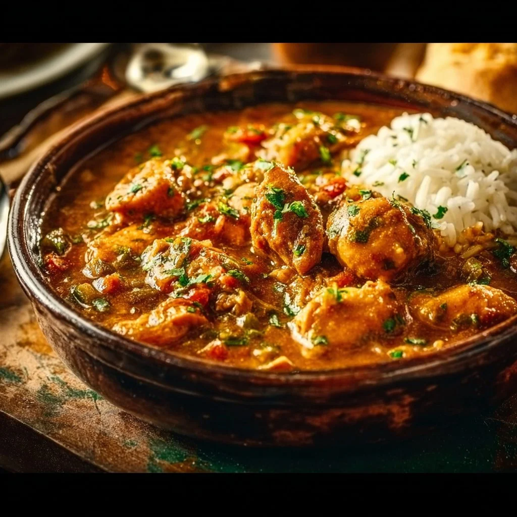 Authentic Chicken Étouffée