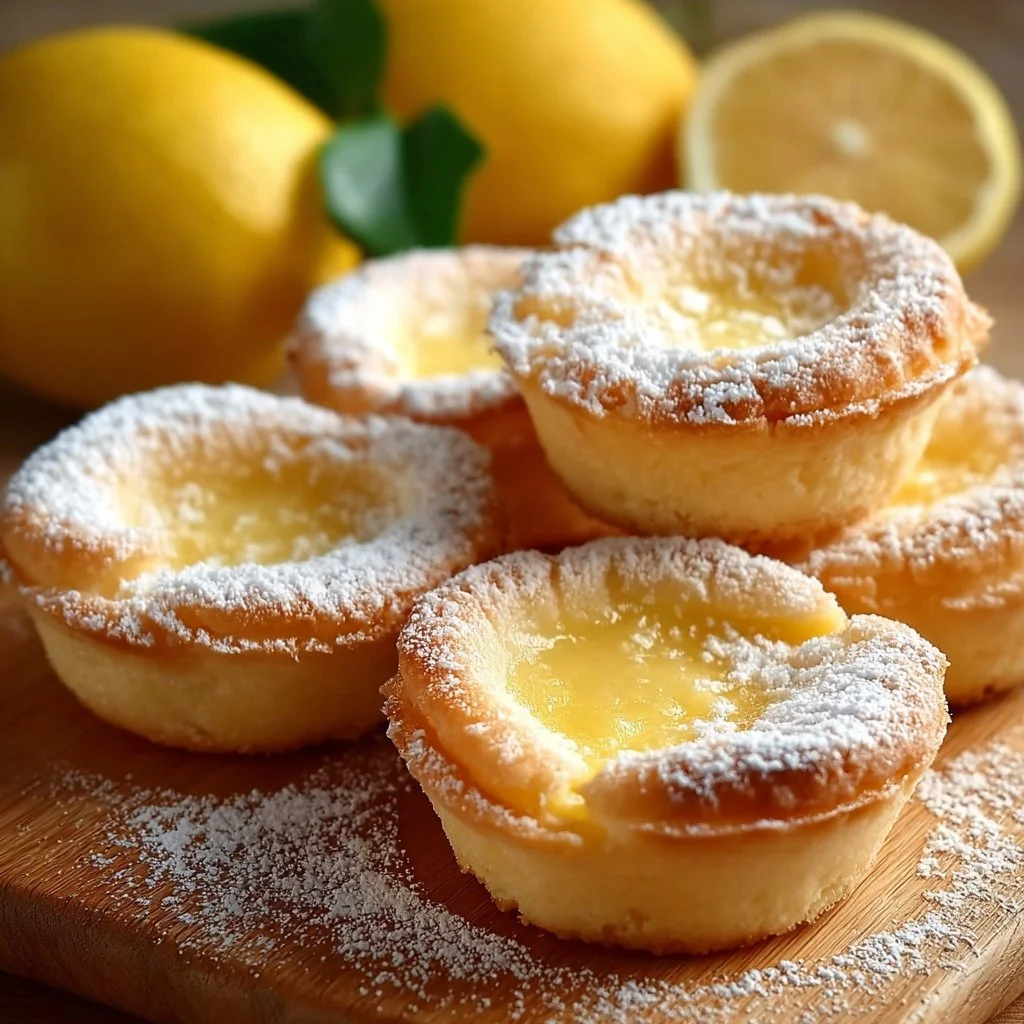 Baby Lemon Impossible Pies