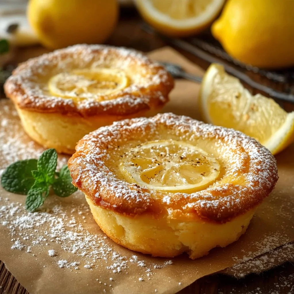 Baby Lemon Impossible Pies