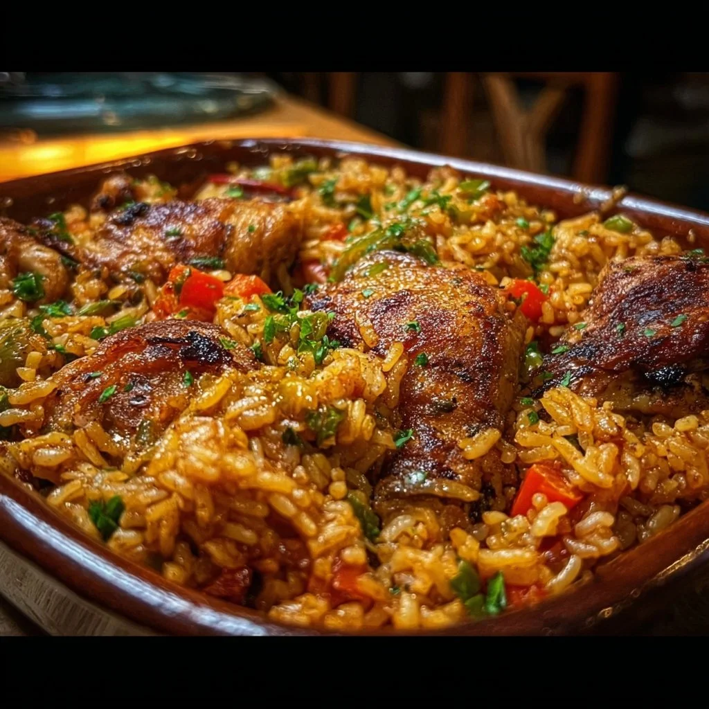 Caribbean Chicken and Rice