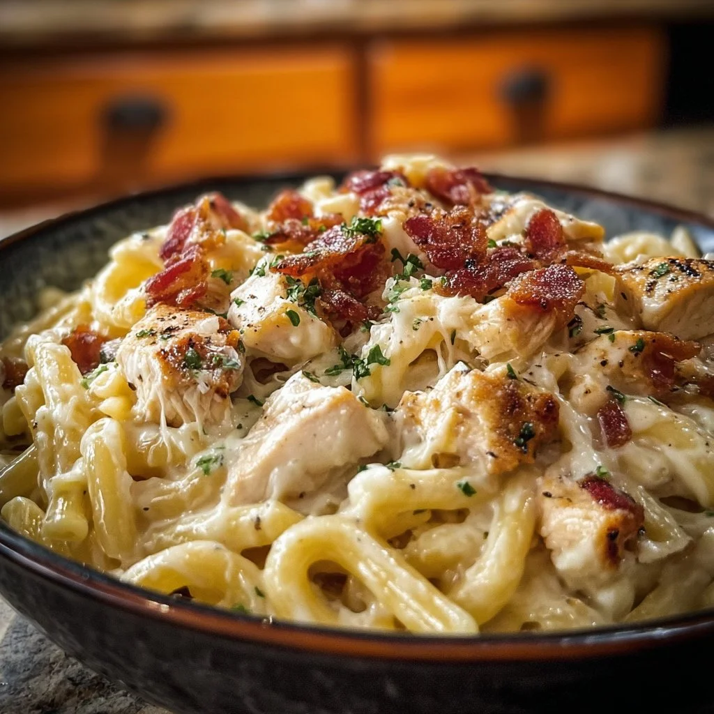 Chicken Bacon Ranch Pasta