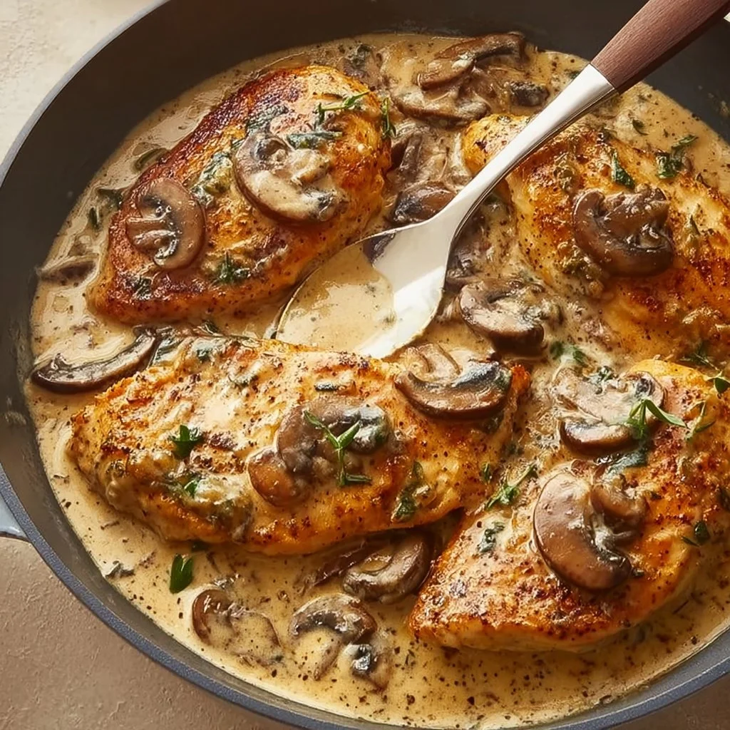 Creamy Mushroom Chicken
