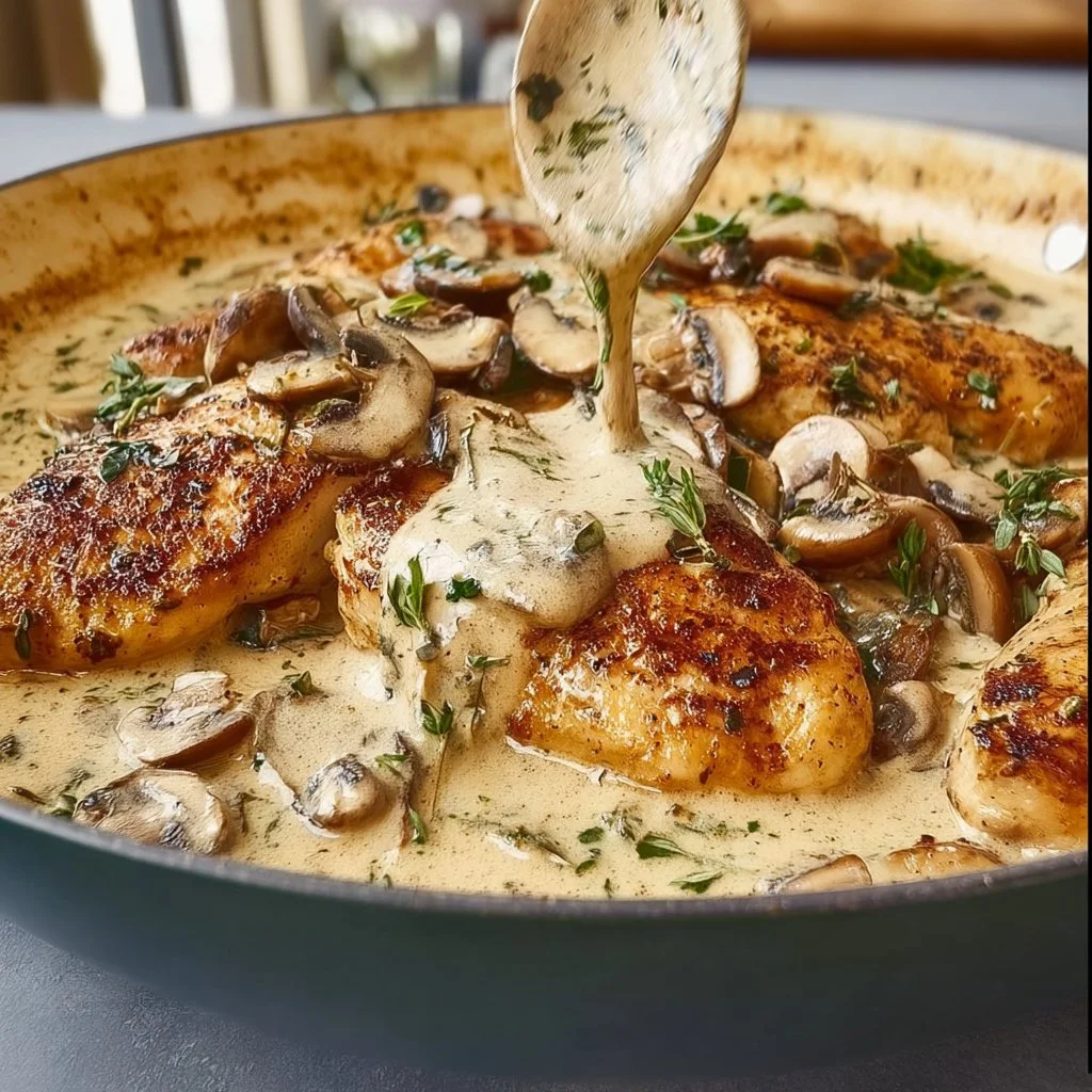 Creamy Mushroom Chicken