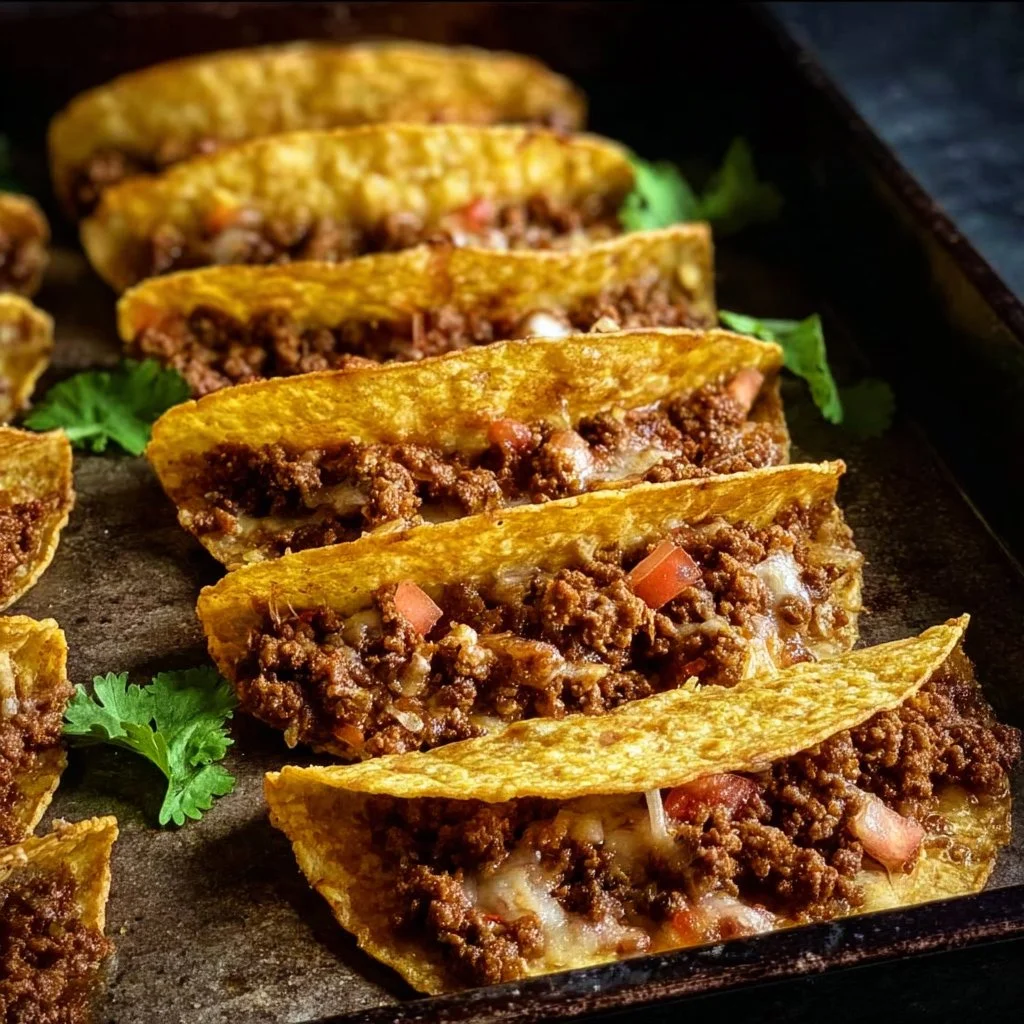 Crispy Ground Beef Tacos