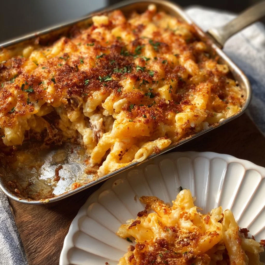 Egyptian Bechamel Pasta