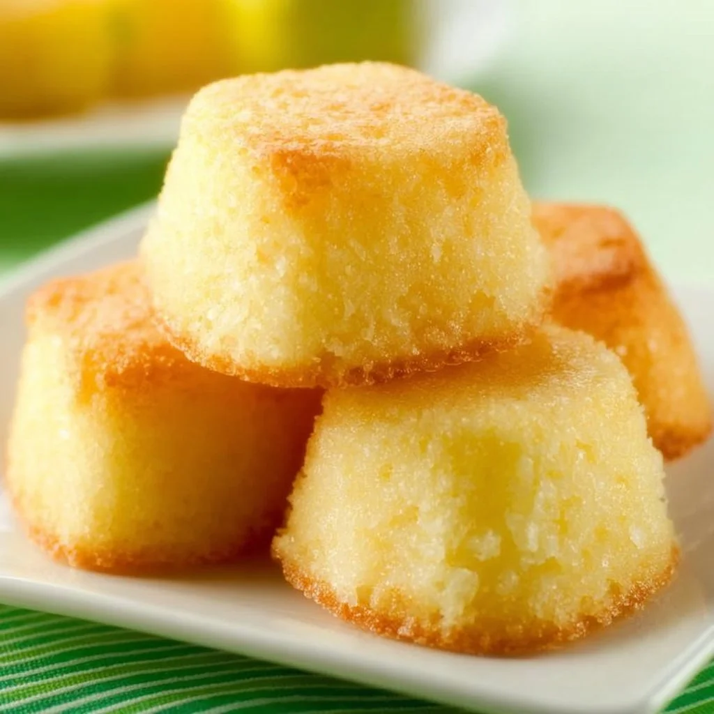 From Scratch Mini Lemon Drop Cakes