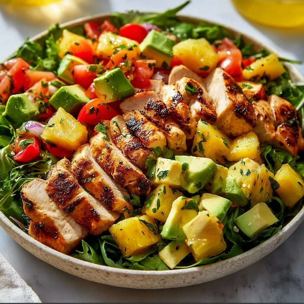 Hawaiian Chicken Salad: Gluten-Free & Whole Health Flexi-Plan