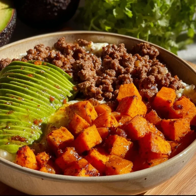 High-protein beef bowls full of nutritious ingredients and bold flavors.