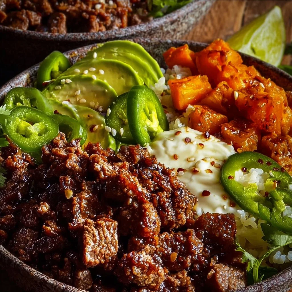 High-Protein Beef Bowls