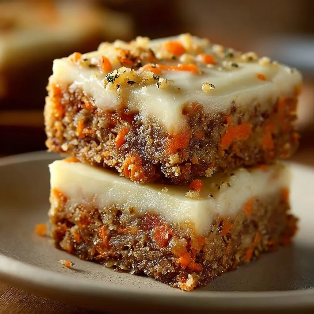 Irresistibly Indulgent Carrot Cake Cream Cheese Bars