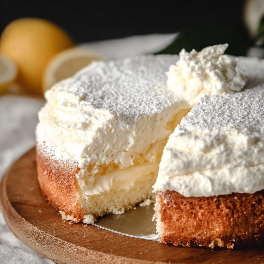 Italian Lemon Cream Cake