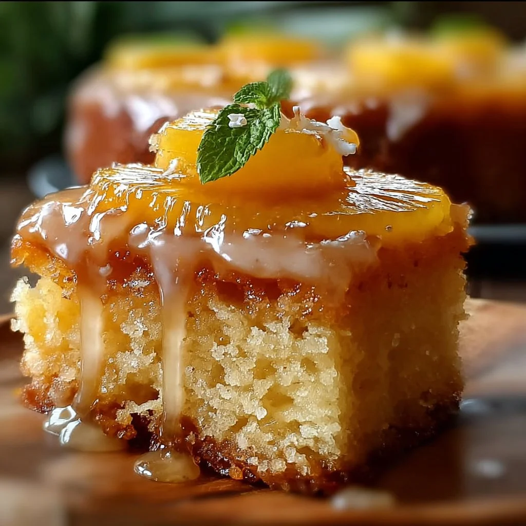 Juicy Pineapple Heaven Cake
