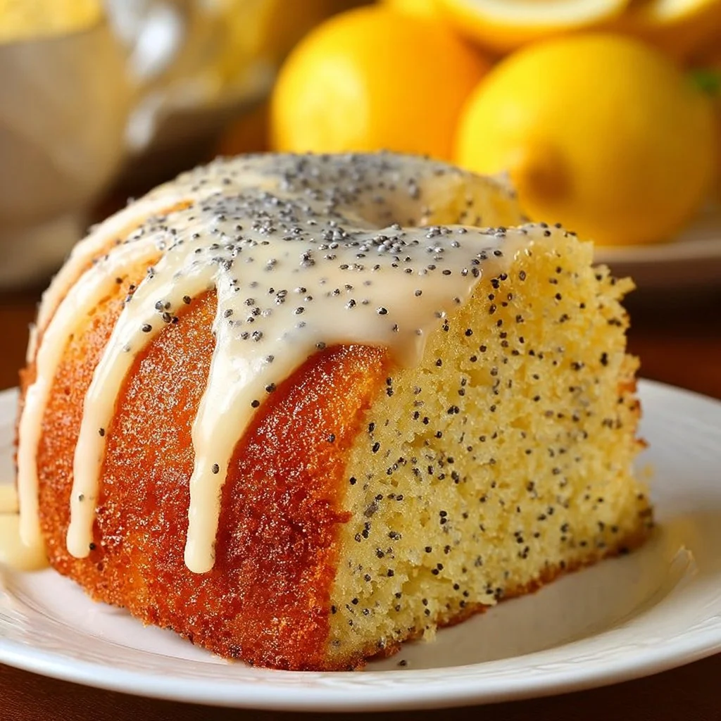 Lemon Poppy Seed Cake