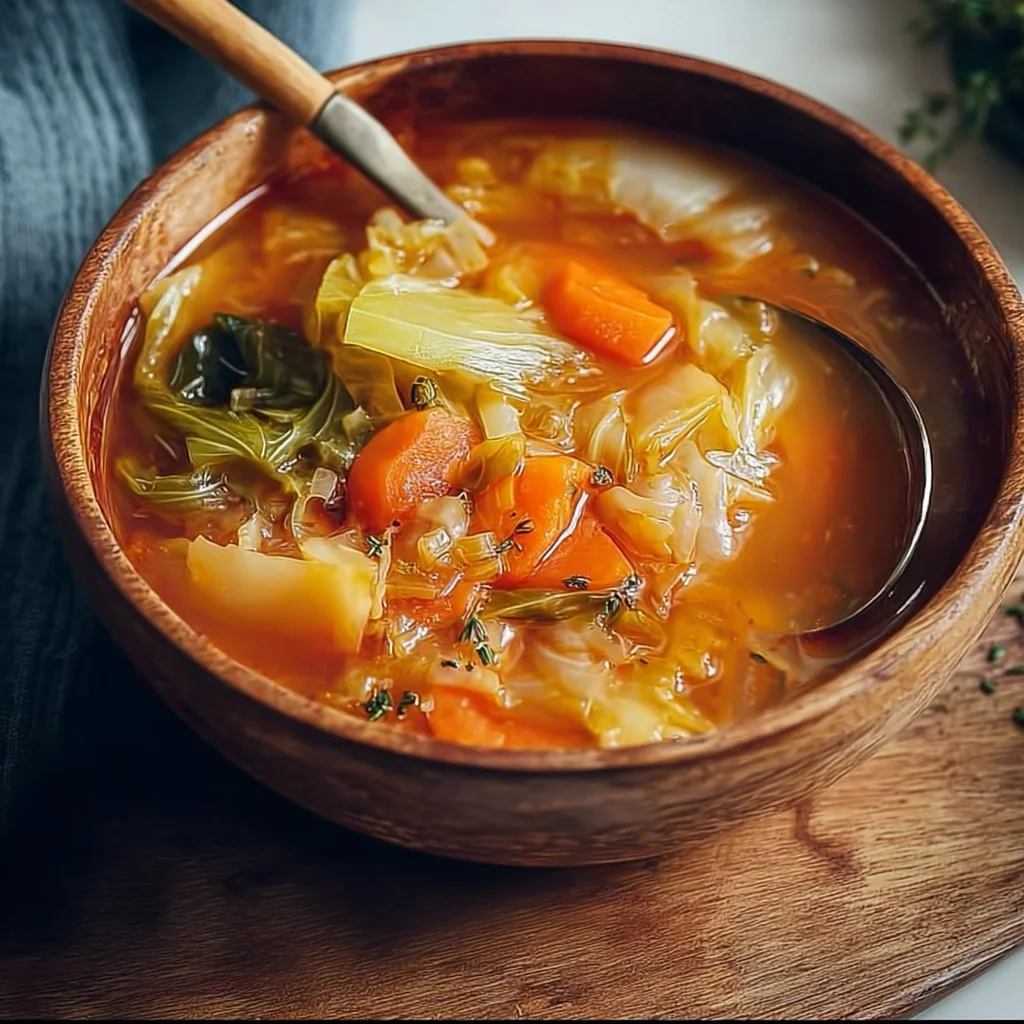 Low Calorie Cabbage Fat Burning Soup