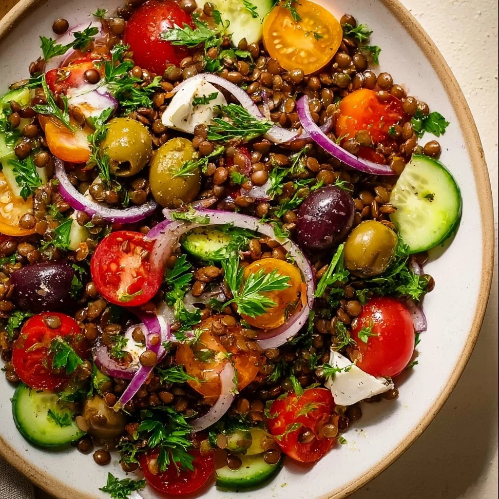 Mediterranean Lentil Salad