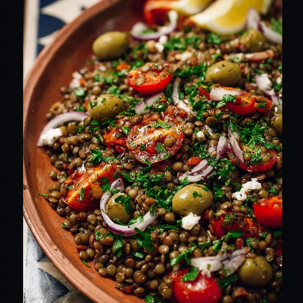 Mediterranean Lentil Salad