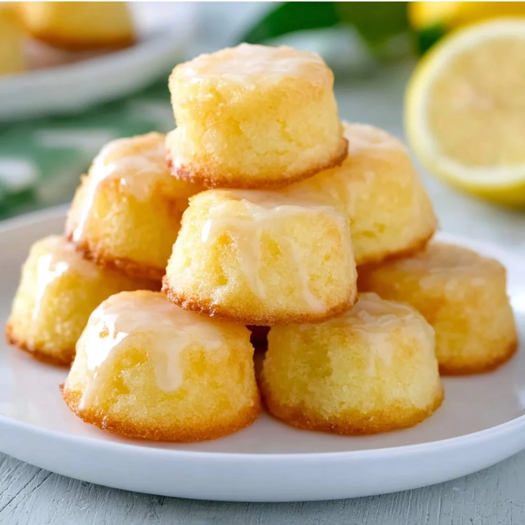 Mini Lemon Drop Cakes