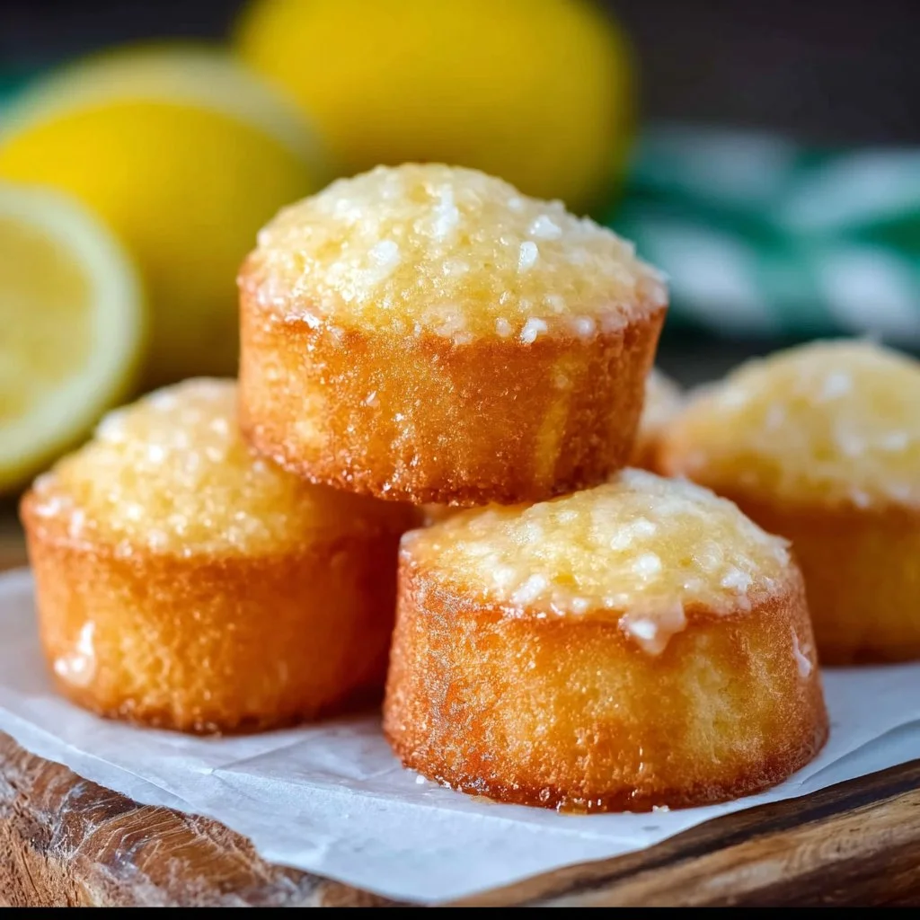 Mini Lemon Drop Cakes